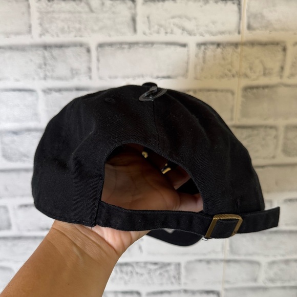 NWT! Pittsburg Steelers Flip Script upside down black adjustable hat - Picture 3 of 4